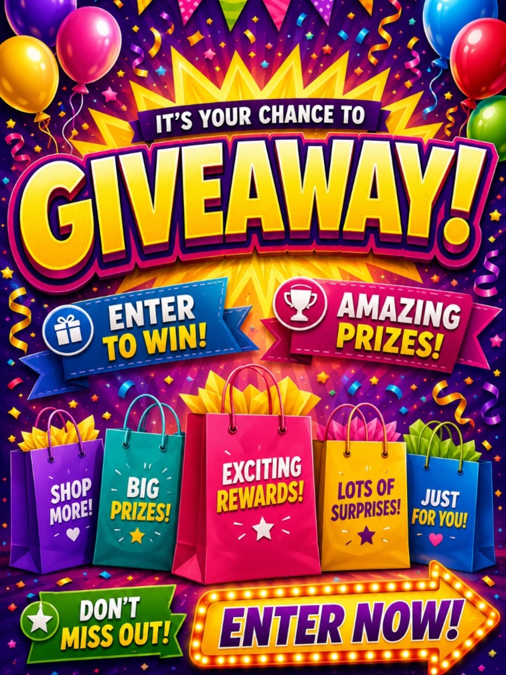 Giveaway Flyer